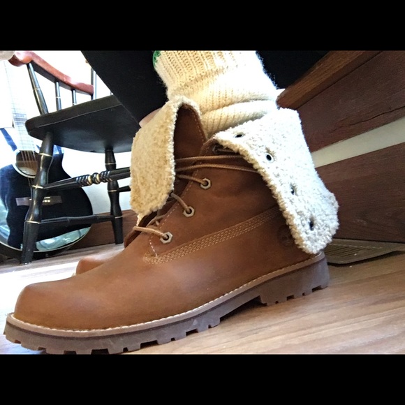 Timberland Authentics Juniors Leather lace-up - Picture 6 of 7